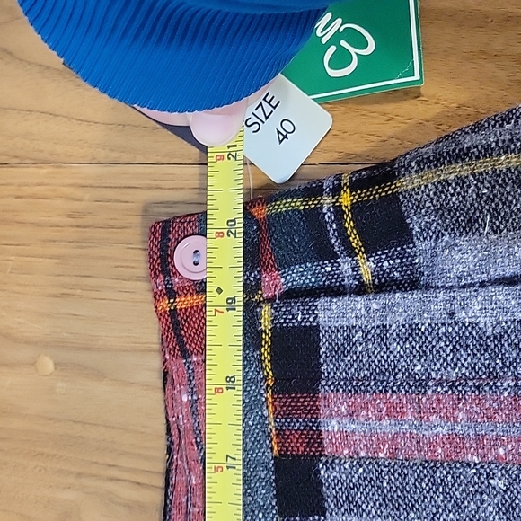 NWT Vintage Emerald Isle size 40 wool blend wrap around skirt - Picture 3 of 8